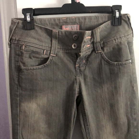 Lei vintage gray jeans size 3 - Picture 2 of 6